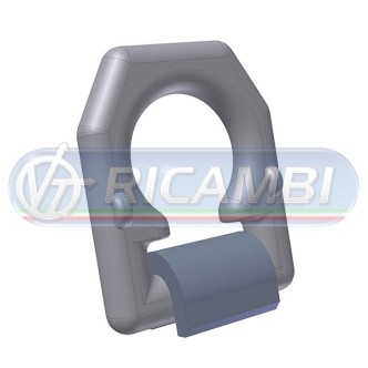 2 - ANELLO FERMACARICO 15T LARGO ZINC.  A SALDARE