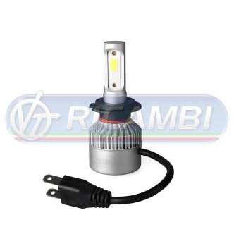 2 - KIT LAMPADINE H7 LED 9-32V 40W 10.000 LUMEN IN COPPIA