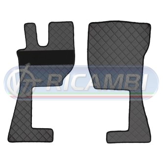 2 - TAPPETI VOLVO FH 2/3/4 TRUCKER GRIGIO IN COPPIA