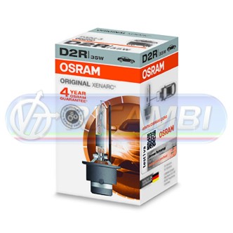 2 - LAMPADA XENON D2R 4500K 35W XENARC ORIG. OSRAM