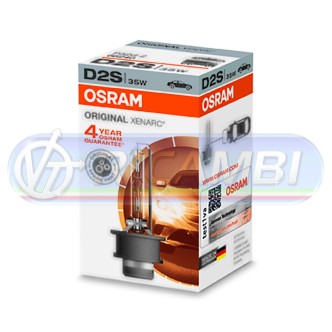 2 - LAMPADA XENON D2S 4500K 35W XENARC ORIG. OSRAM
