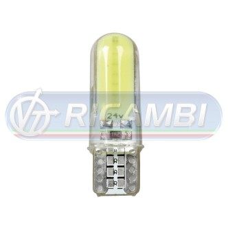 2 - LAMPADINA T10 LED 24V PILOT IN COPPIA