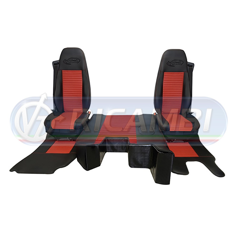 2 - KIT MINI CABINA BLACK EDITION VOLVO FH 2 -2012 MCV0701 ROSSO