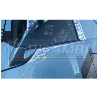 1 - PROFILI INOX PORTA SOTTOVETRO VOLVO FH 4 IN COPPIA