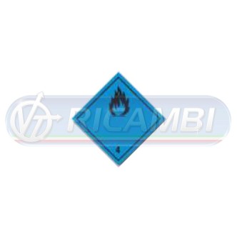 1 - ADESIVO ADR 300X300 CL4.3 SVILUPPO GAS INF. CON ACQUA