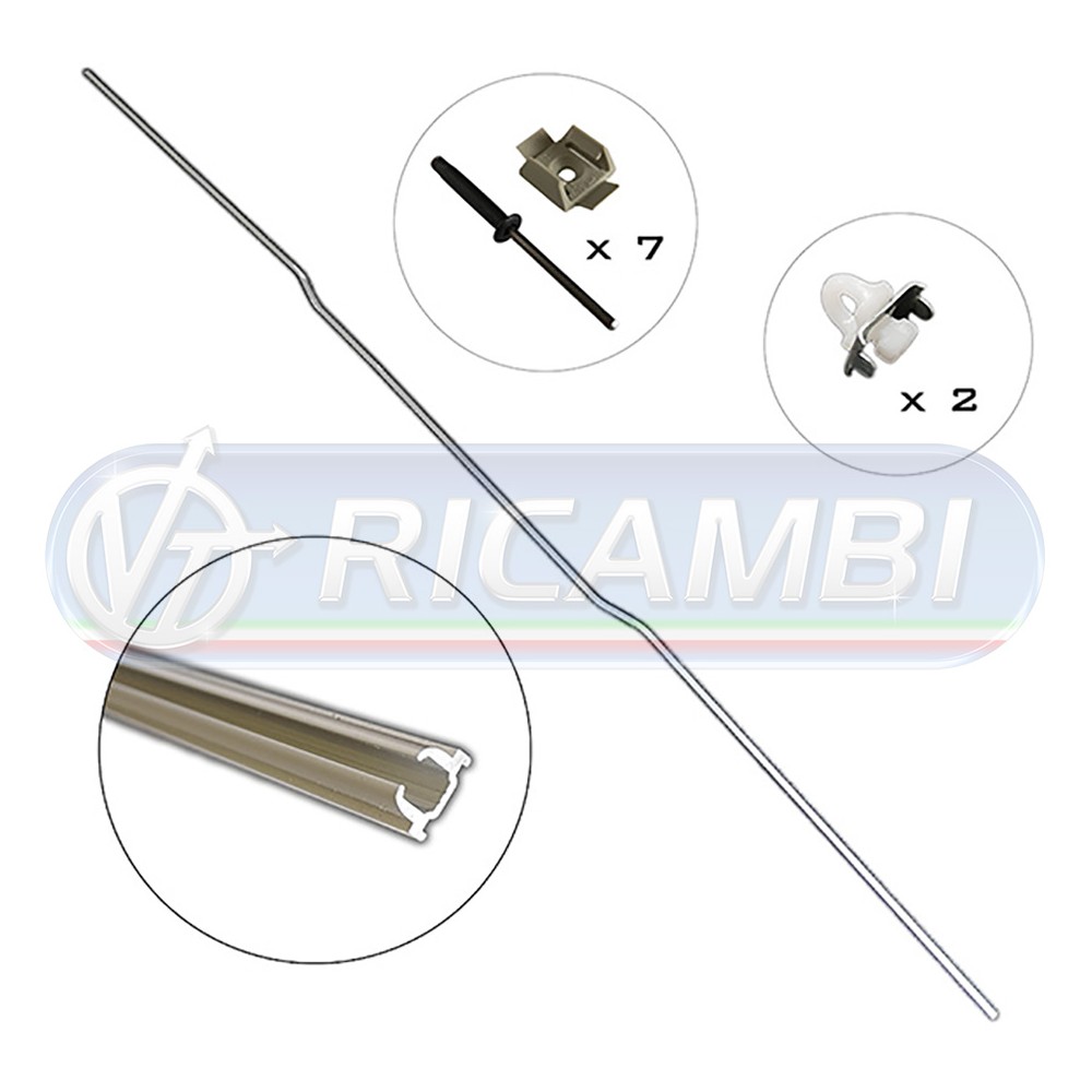 1 - BINARIO TENDA CENTRALE POSTERIORE FH 4 FH 5 ORIG. VOLVO