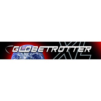 1 - ADESIVO GLOBETROTTER FH 1 FH 2 FH 3 CABINA XL (ROSSO)