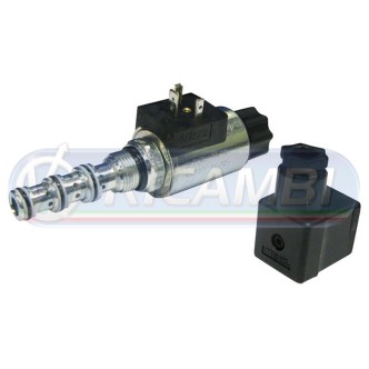 1 - ELETTROVALVOLA SPONDA COMPLETA 4/2 12V MBB