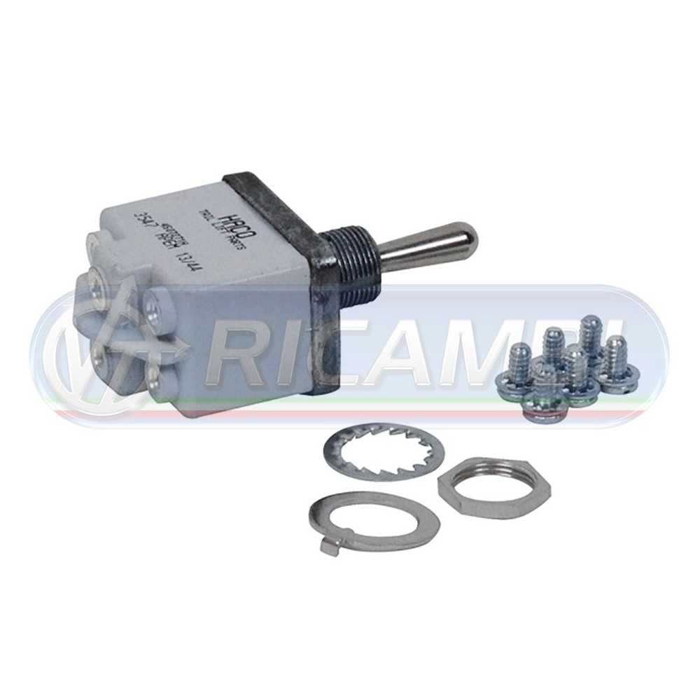 1 - DEVIATORE SPONDA A 3 POSIZIONI  I - O - I ANTEO DAUTEL