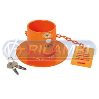 1 - ANTIFURTO MECCANICO PER PERNO RALLA