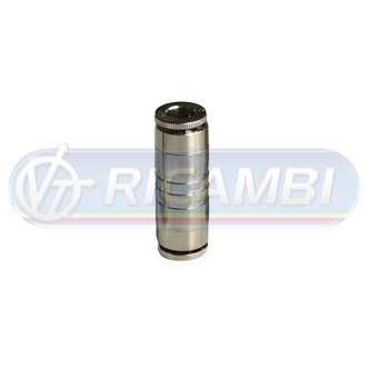 2 - RACCORDO INTERMEDIO RAPIDO DRITTO METALLO DIAM.6