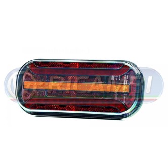 1 - FANALE POST. FULL LED 6 FUNZIONI 12-36V C/RETRONEBBIA