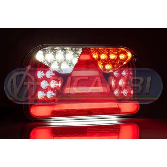 1 - FANALE POST. FULL LED 6 FUNZIONI 12-36V DX