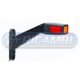 1 - FANALINO INGOMBRO POST. 12 LED STAFFA 60° DX