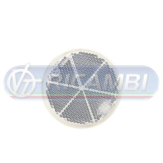 1 - CATADIOTTRO DIAM.60 ADESIVO BIANCO