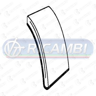 1 - PARAFANGO POSTERIORE D/S 755x655x170 UNIVERSALE