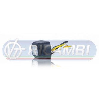 1 - LAMPEGGIANTE LED ARANCIO TIPO CORTO