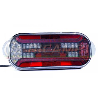 1 - FANALE POST. FULL LED 6 FUNZIONI 12-36V C/RETROMARCIA DX