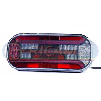 1 - FANALE POST. FULL LED 6 FUNZIONI 12-36V C/RETROMARCIA SX