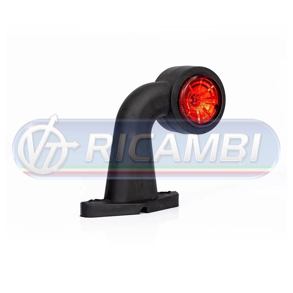 1 - FANALINO INGOMBRO POST. 2 LED 12/24V MEDIO 90° DX/SX
