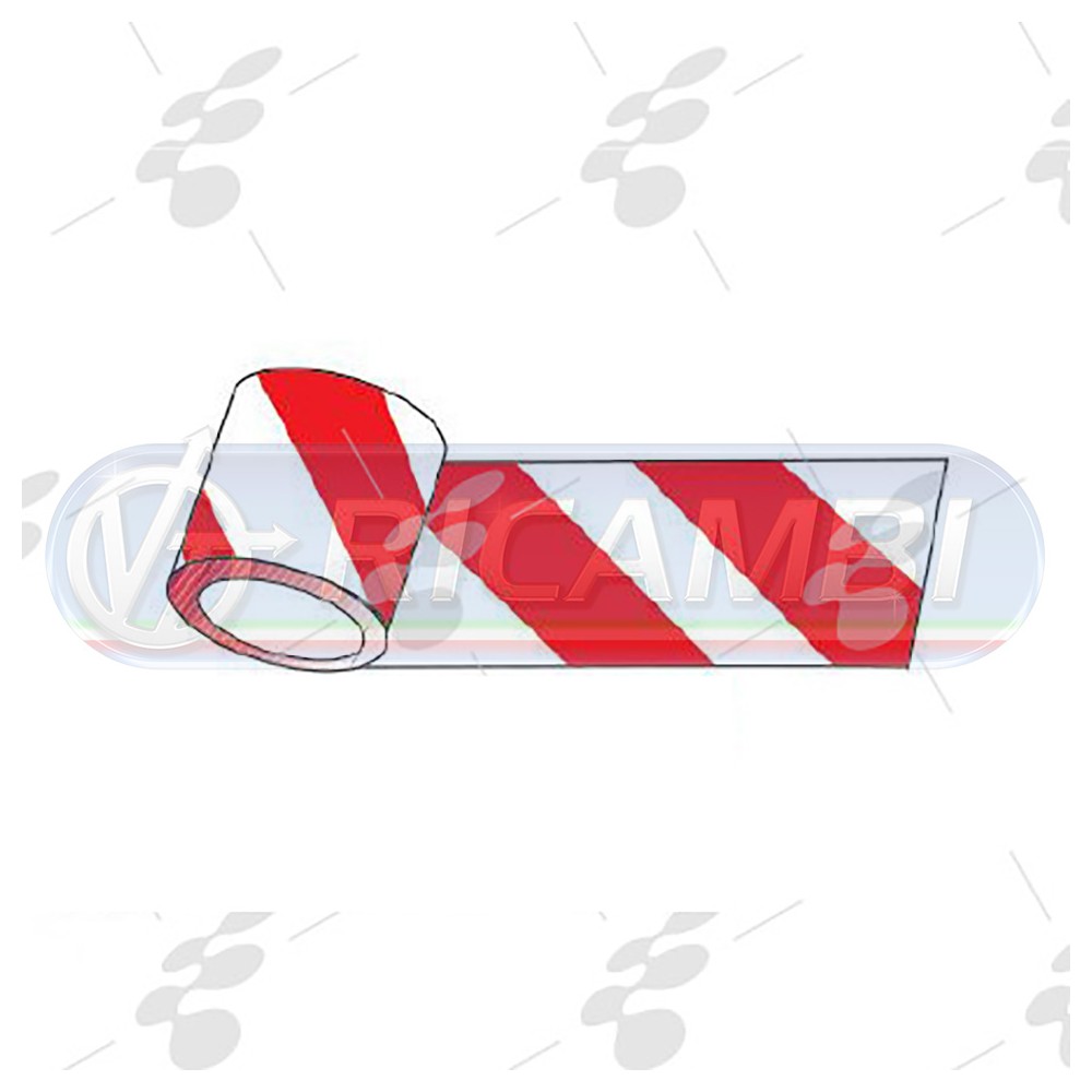 1 - NASTRO RINFRANGENTE SEGNALAZIONE B/R DX AL METRO