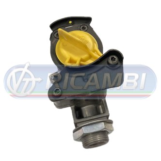 1 - GIUNTO ISO GIALLO C/FILTRO M24/M16 RIMORCHIO