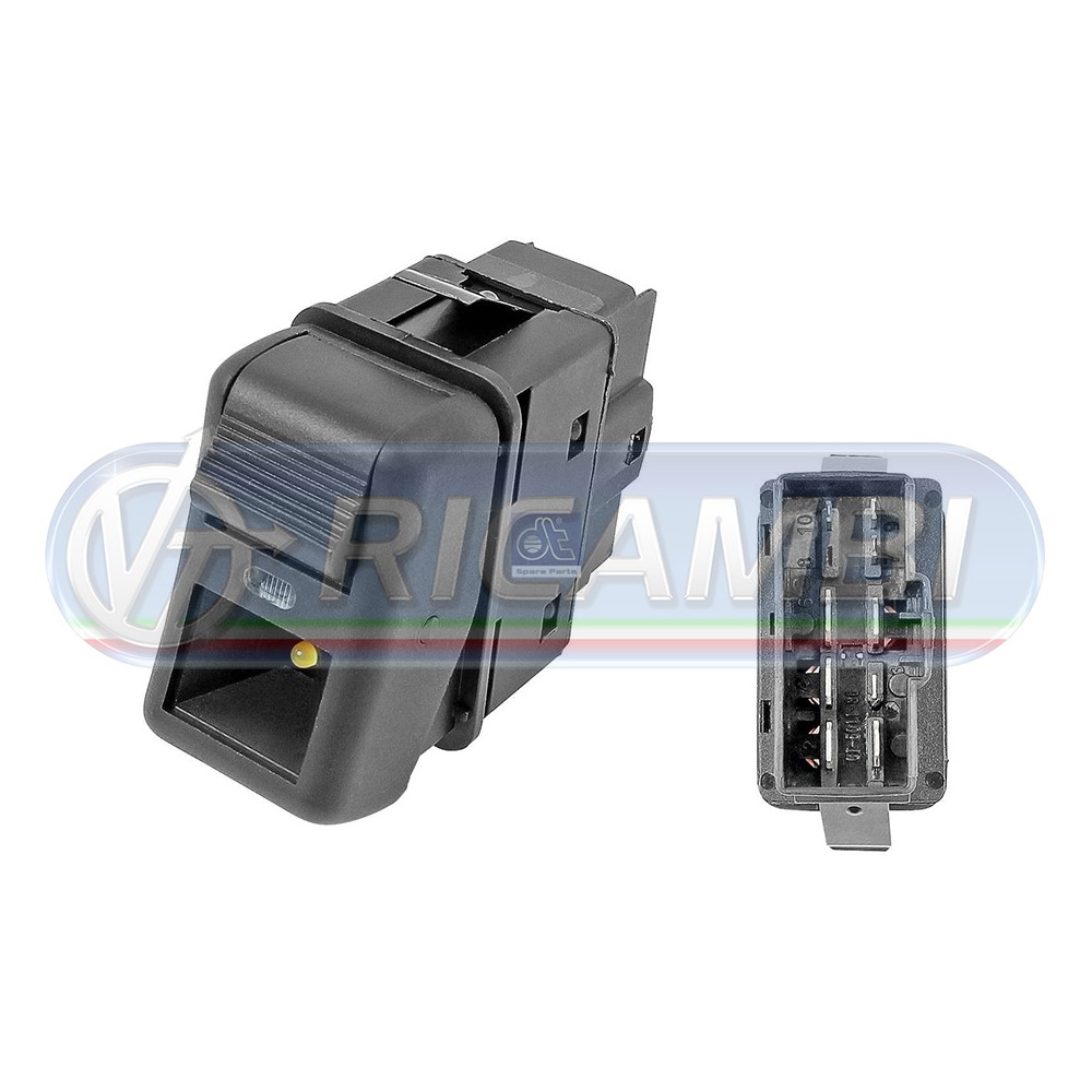 1 - INTERRUTTORE 1 SCATTO C/BLOCCO 938