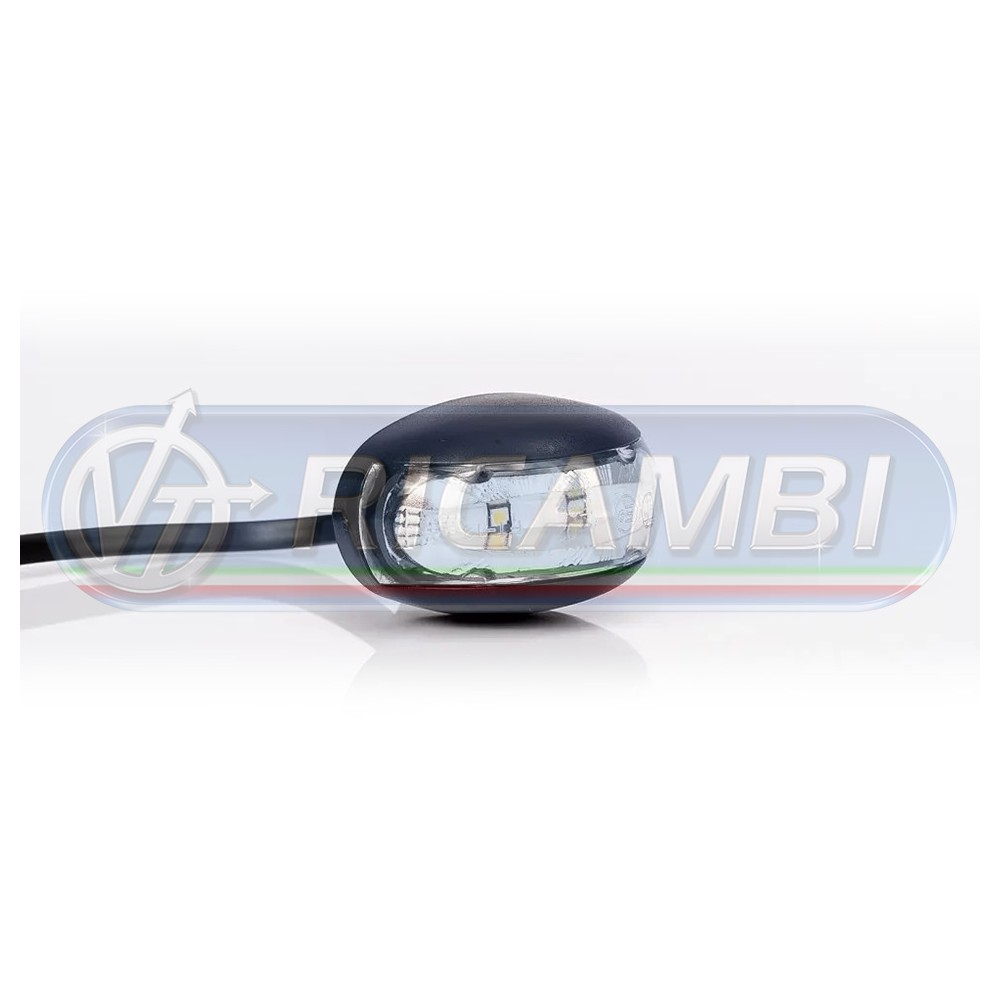 1 - FANALINO INGOMBRO C/VITI 2 LED BIANCO