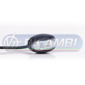 1 - FANALINO INGOMBRO C/VITI 2 LED ARANCIO