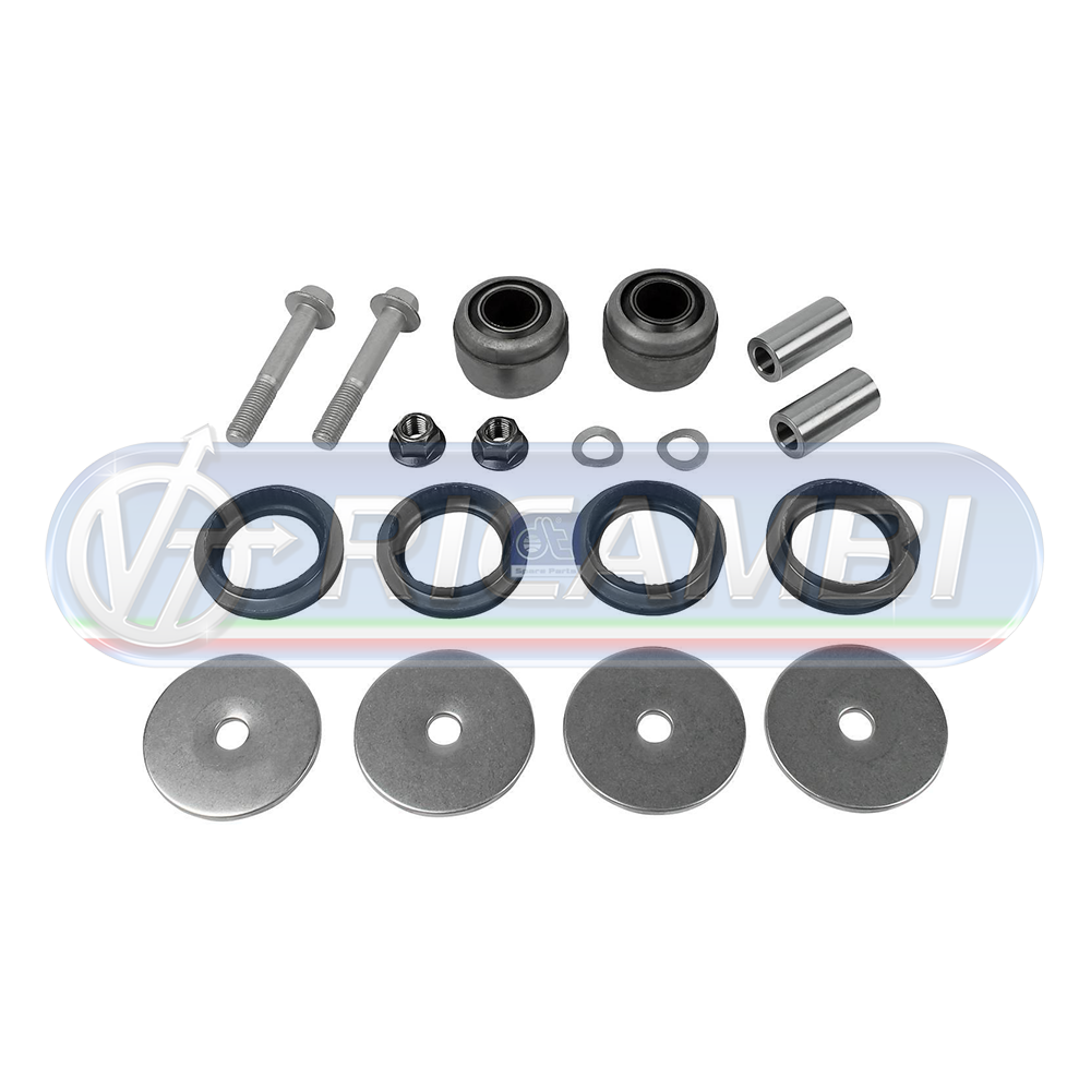 1 - KIT BOCCOLA ANT. POST. CABINA FH 1 FM 1 IN KIT