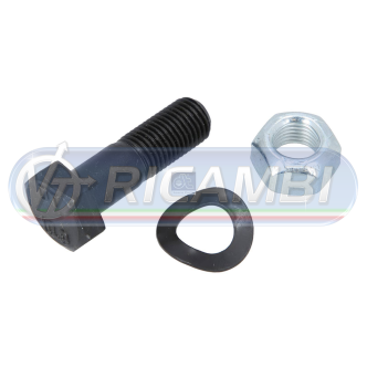 1 - KIT BULLONE + DADO FLANGIA ALBERO TRAS. VOLVO FH 1 7/16'' - UNF x 37, 10.9