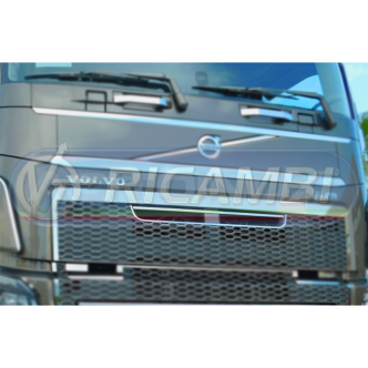 1 - PROFILI INOX PRESA ARIA FH 4 IN COPPIA