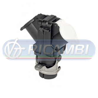 1 - ADATTATORE SPINA 15 POLI - 7 POLI A 'V'