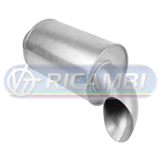 1 - SILENZIATORE TERMINALE FH 2 FM 2 260