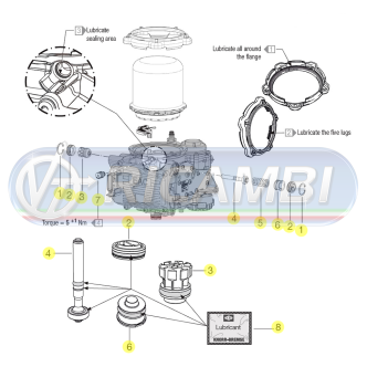1 - KIT REV. ESSICATORE KNORR FH 4