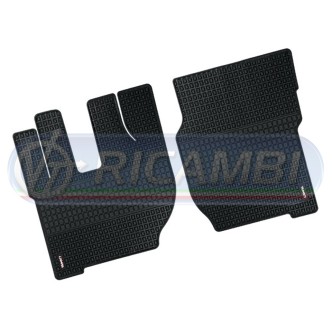 1 - TAPPETI VOLVO FH 2/3 GOMMA DX+SX IN COPPIA