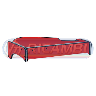 1 - TAVOLINO MOD KING. VOLVO FH -2013 ROSSO