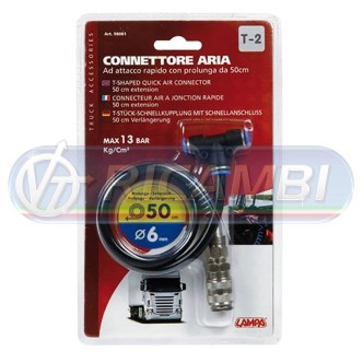 1 - CONNETTORE ARIA T2 C/PROLUNGA  6 - RAP - 6