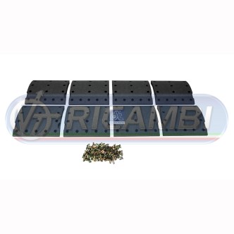 1 - FERODI GANASCE 200 MM STD VOLVO FH FM