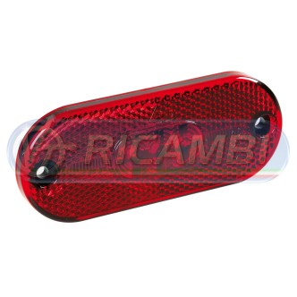 1 - LAMPADA LED LUCE INGOMBRO ROSSA A 3 LED 24V