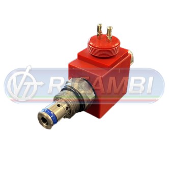 1 - ELETTROVALVOLA SPONDA COMPLETA SINGOLO EFF. 12V DHOLLANDIA