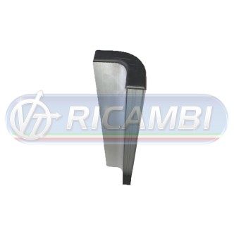 1 - PROFILO PARACICLI ANGOLARE VERTICALE L 500 C/TAPPI