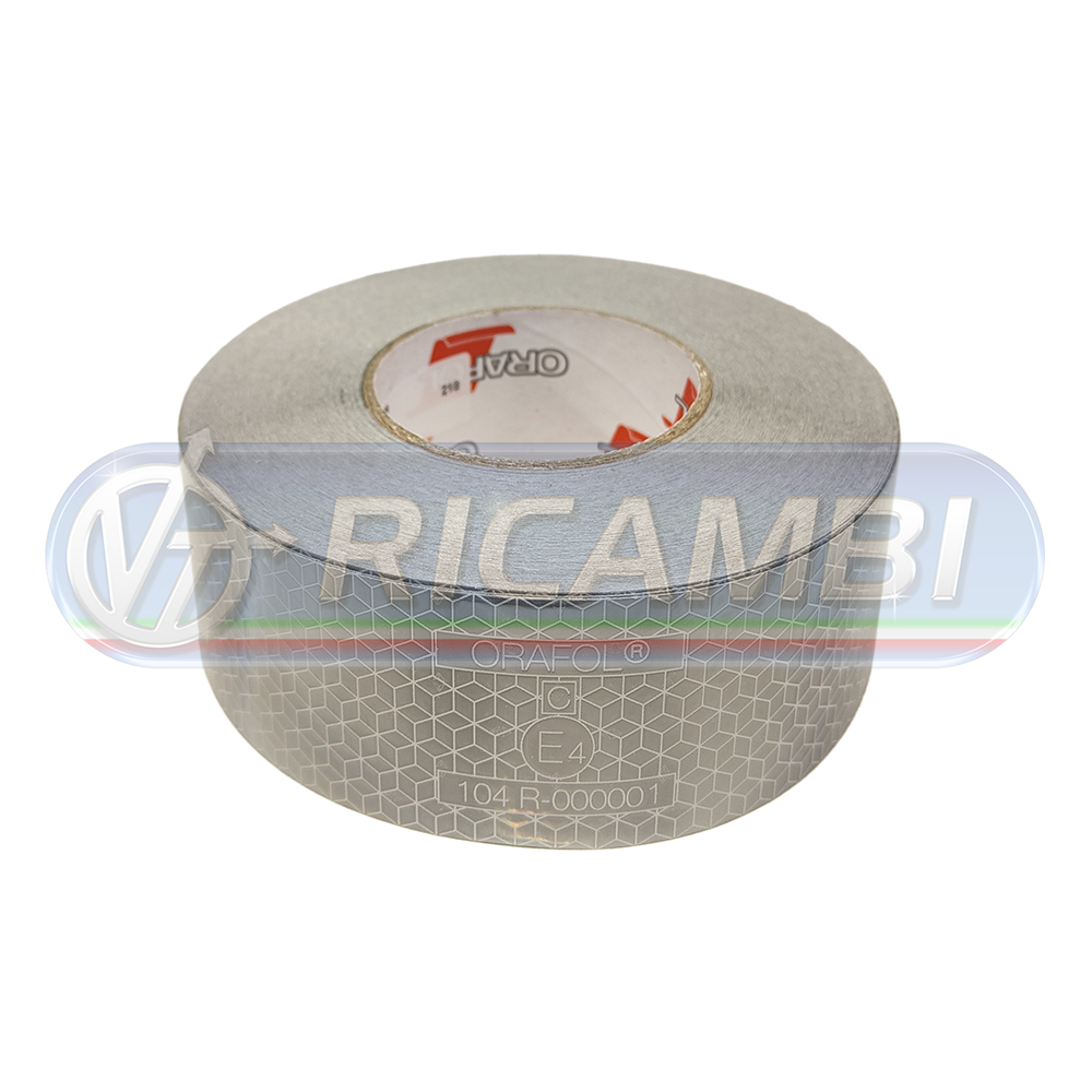 1 - NASTRO RIFLETTENTE BIANCO REFLEXITE AL METRO