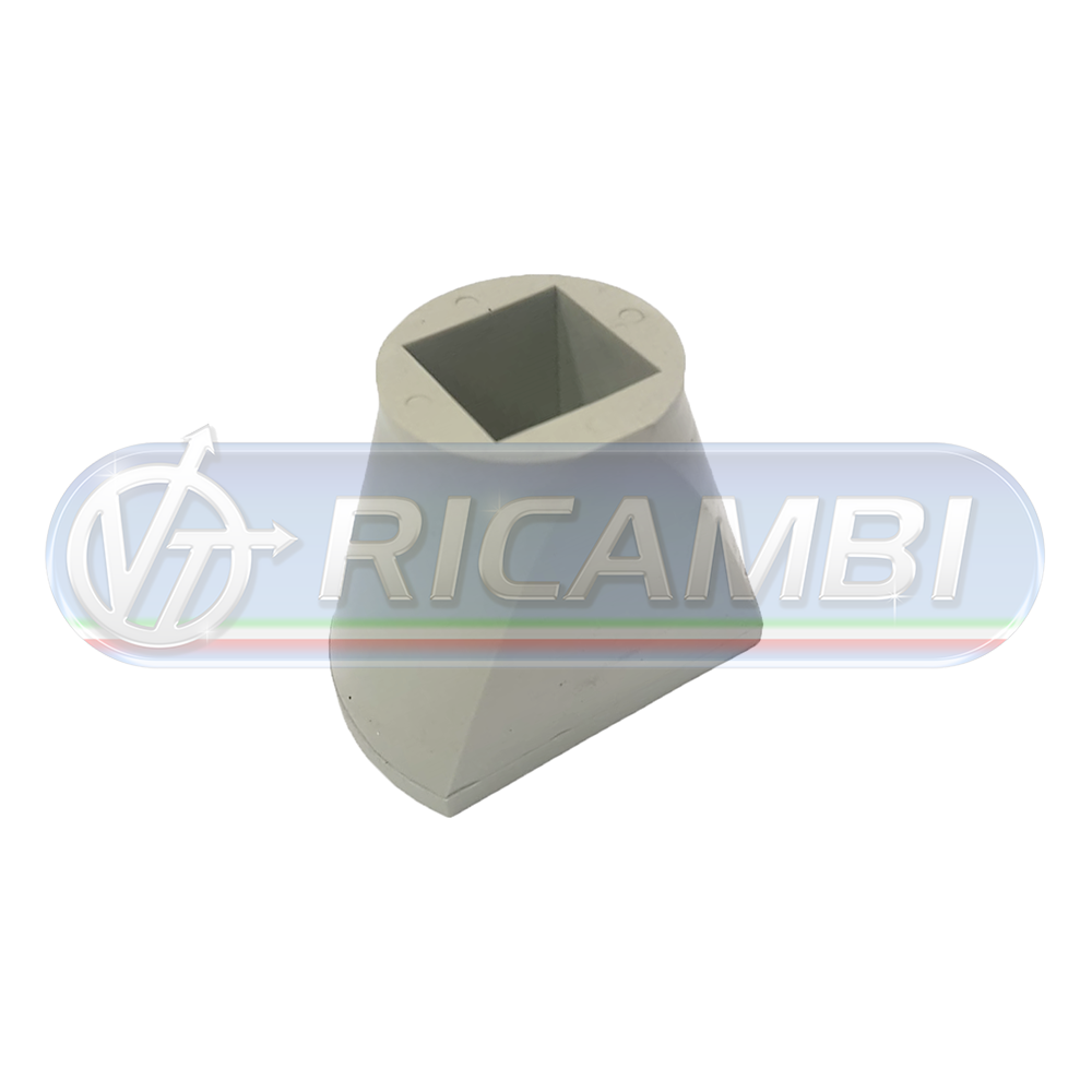 1 - TAMPONE BARRA FERMACARICO BIANCO