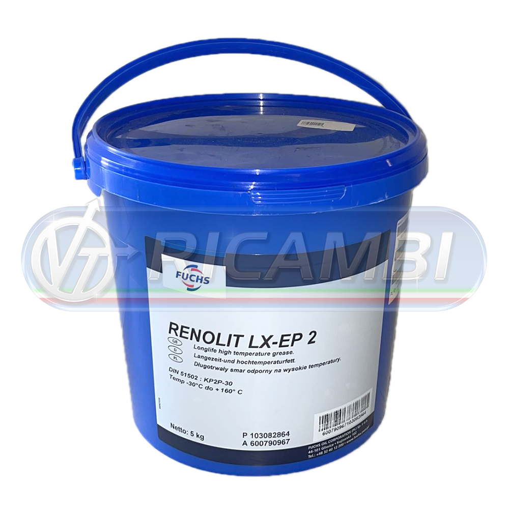 1 - GRASSO AL LITIO 4,5 KG