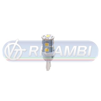 1 - LAMPADINA T10 24V 9 LED OSRAM IN COPPIA