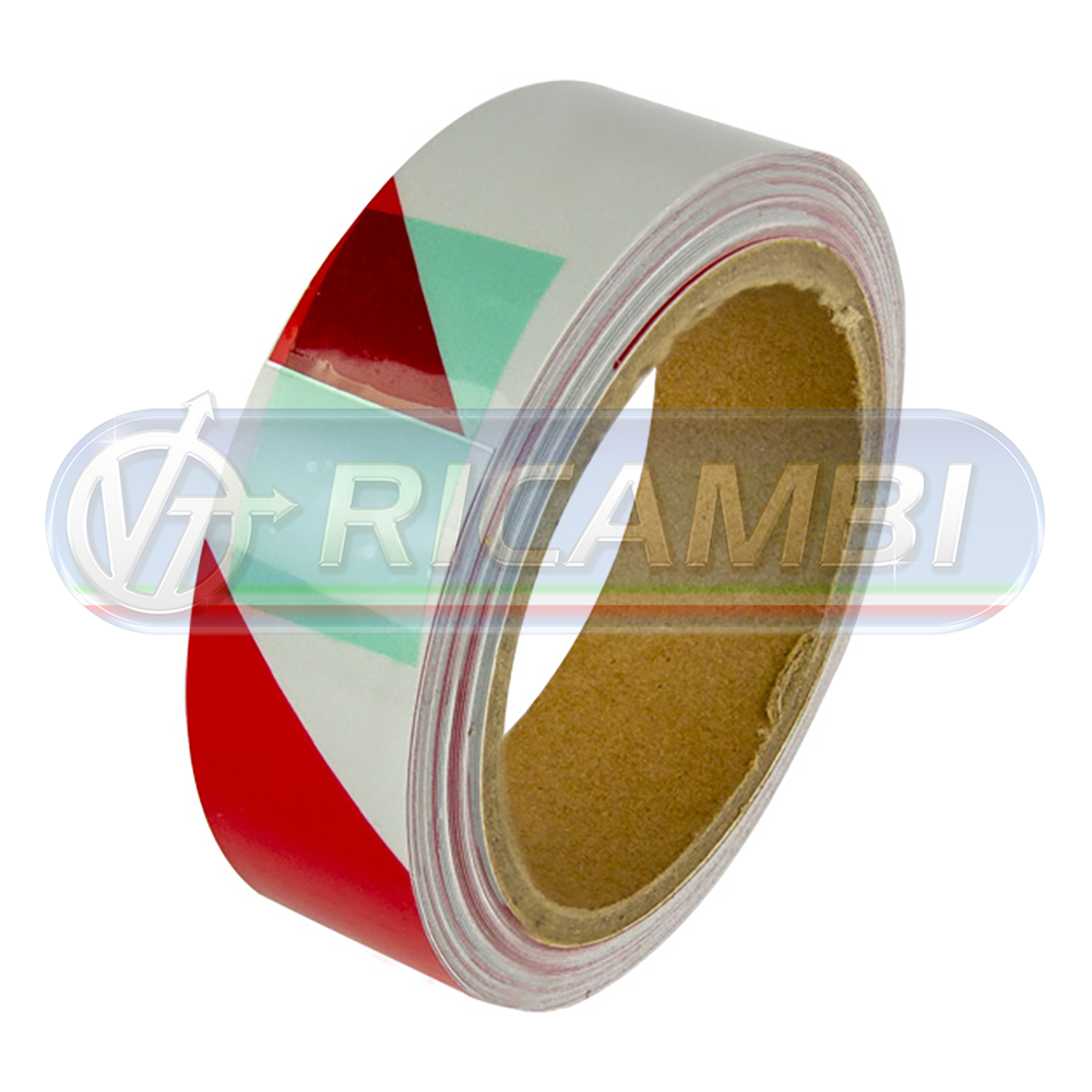 1 - NASTRO RINFRANGENTE SEGNALAZIONE B/R SPONDA 10MT