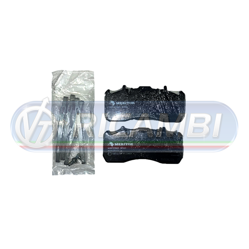 1 - PASTIGLIE FRENO 551 MERITOR