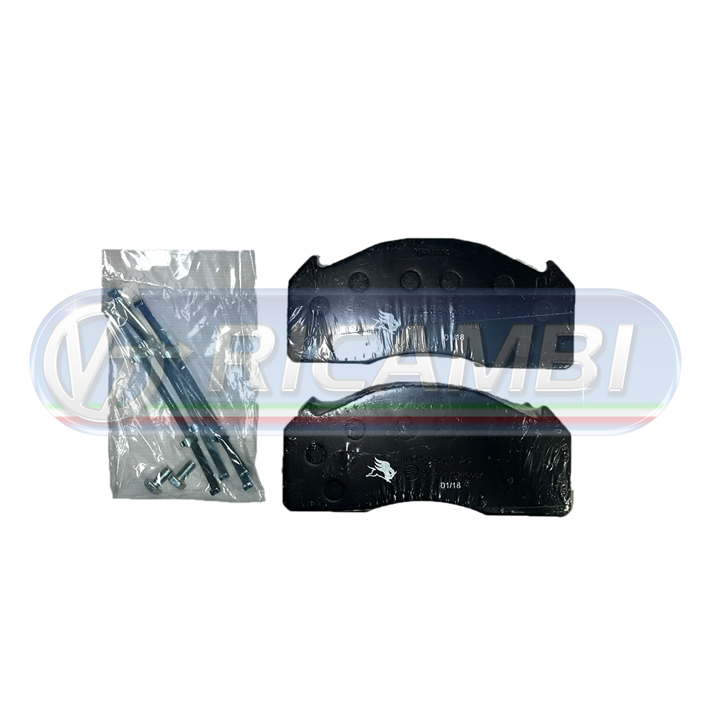 1 - PASTIGLIE FRENO 891 MERITOR
