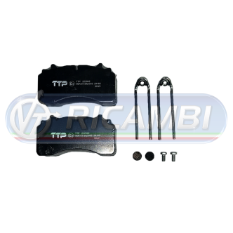 1 - PASTIGLIE FRENO RIMORC. ASSALE SAF WABCO 22,5